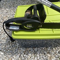POULAN 1.5hp Electric Pole Saw