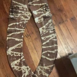 Akings Omari Grand Canyon Stacked Jeans.