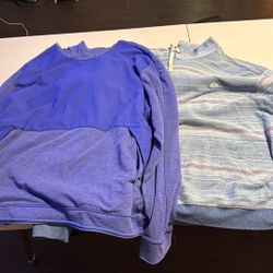 2 Hooded sweatshirts XXL Men’s 