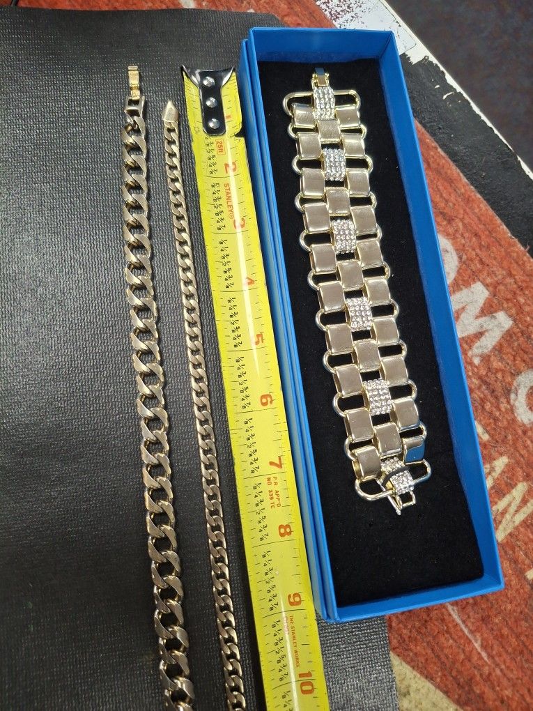 Cuban Link Chains And Bracelet