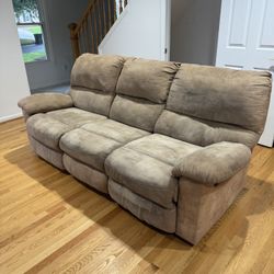 Three Seat Reclining Sofa