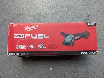 Milwaukee M18 FUEL 4 1/2 Inch / 5 inch Grinder with paddle switch - 2780-20