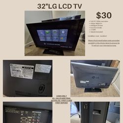 32" LG LCD TV