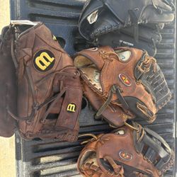 Baseball Gloves $20 Each 