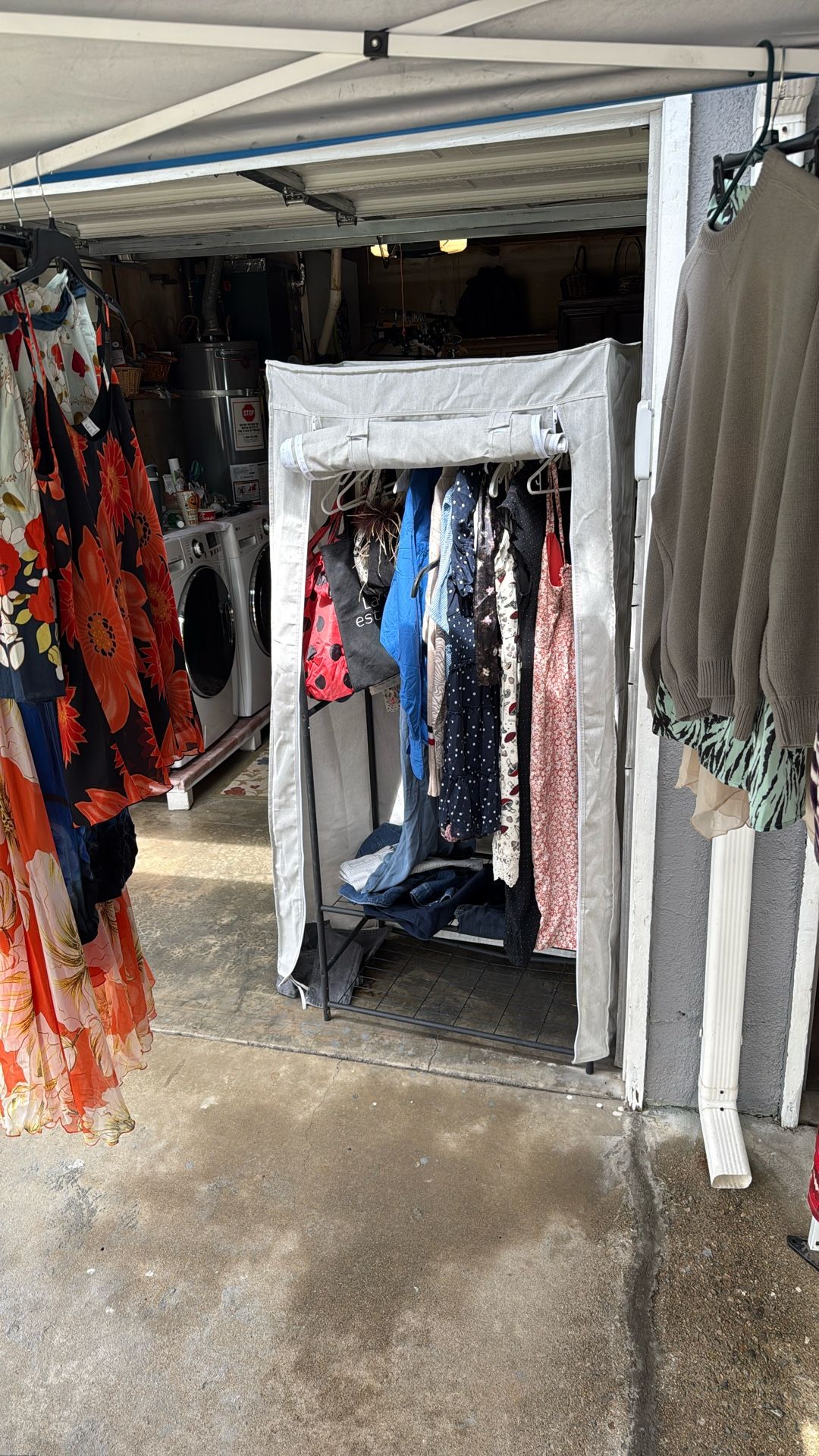 portable garment rack
