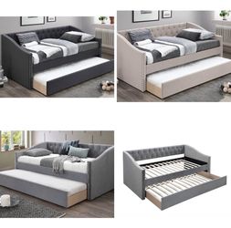 Daybed twin and twin not including mattress