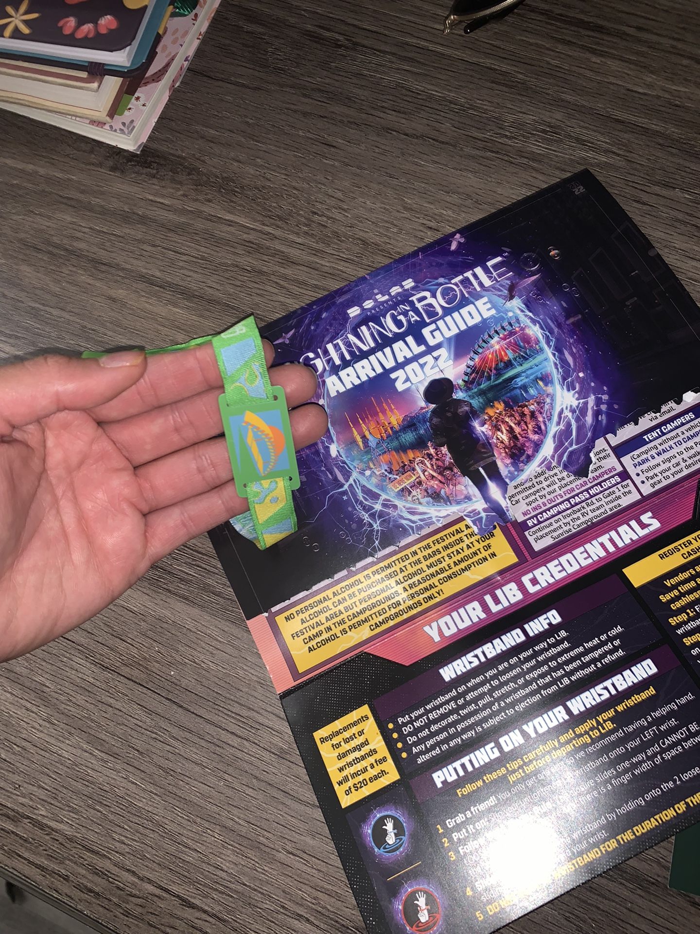 VIP Lightning In A Bottle Wristband
