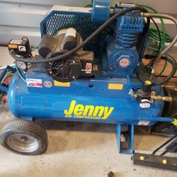 Jenny 70 gallon air compressor