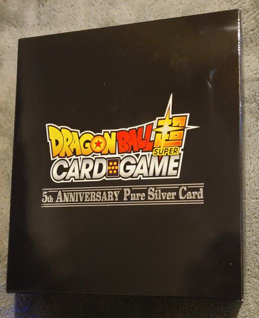 Dragon Ball Super 5th Anniversary Silver Card