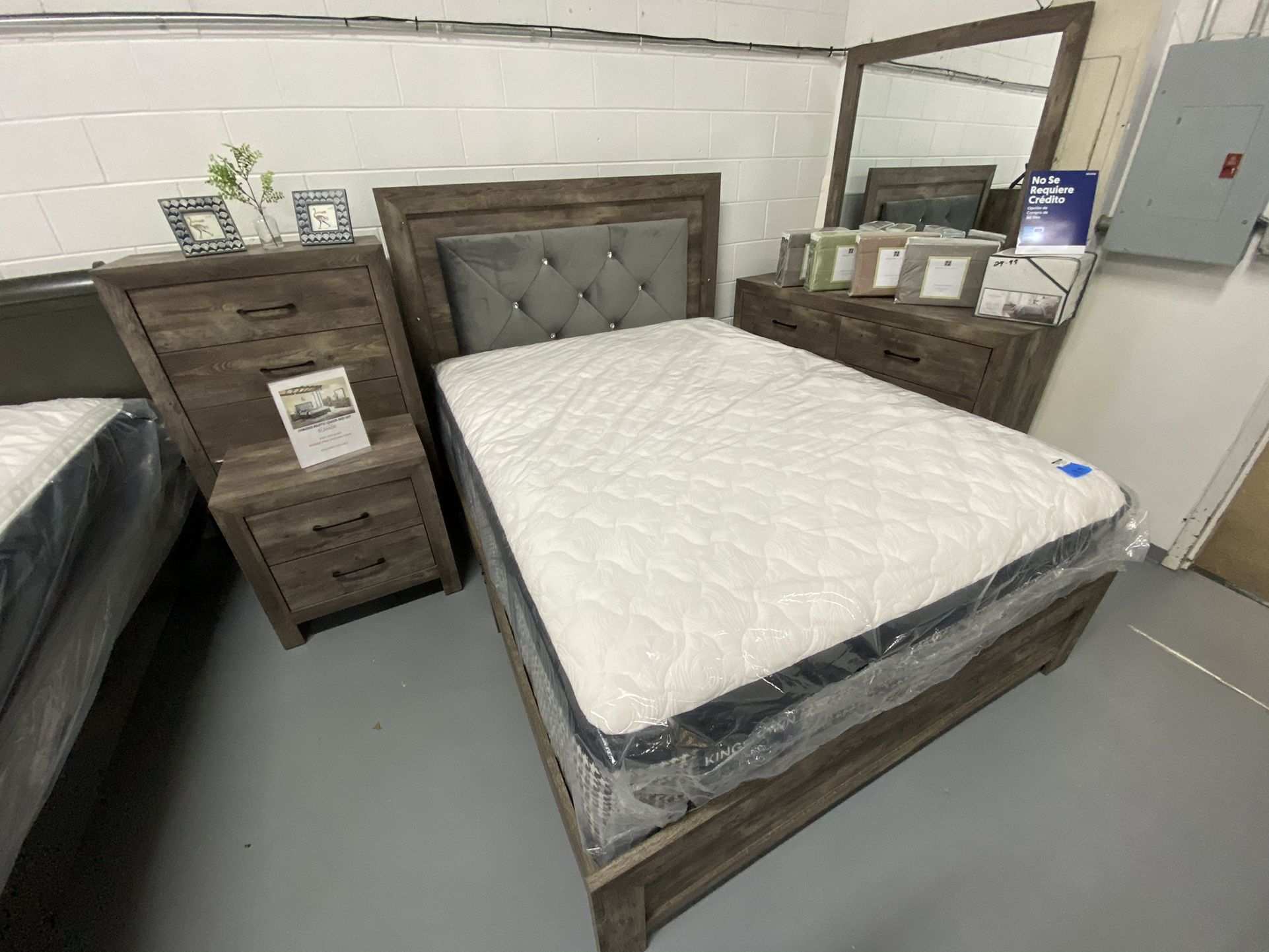 Bedroom Sets On Sale today- Only $52 Down - Take It home Today Ask Eli