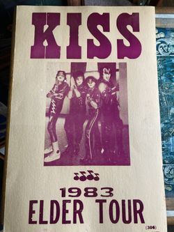 Original Kiss Poster