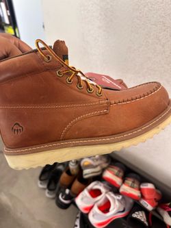 Wolverine apprentice work boots
