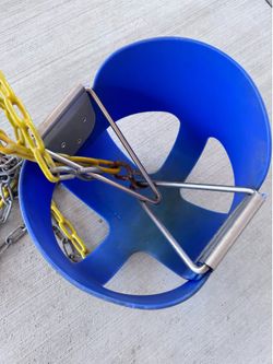 Full bucket swing columpio para niños