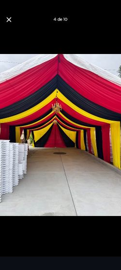 Tent Turf Drapping Chairs And Tables Chandeliers (contact info removed)