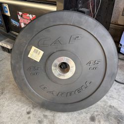 Cap Bumper Plate 45lb 