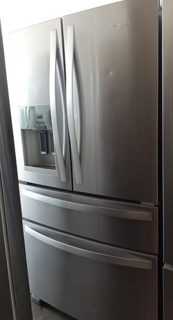 Whirlpool 4-Door Stainless Steel Fridge
