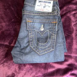 Dark Blue True Religion Jean