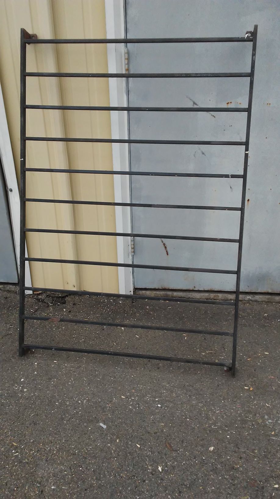 Heavy Duty Cast Iron Security Bars Set For Sale