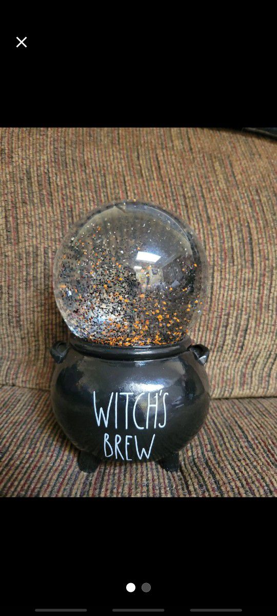 Rae Dunn Witch's Brew Snowglobe