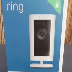  RING Stick Up Cam PRO Security Camera - White
