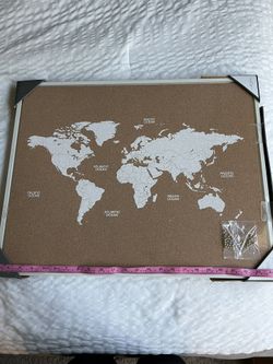 Map Cork Board 