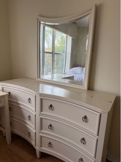 Cream color desk