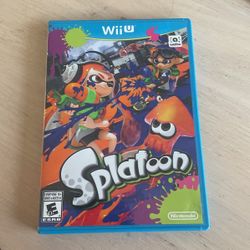 Splatoon Wii U Game Complete