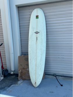 Epic Long Boards surfboard Tim Phares signed Vtg Surfboard