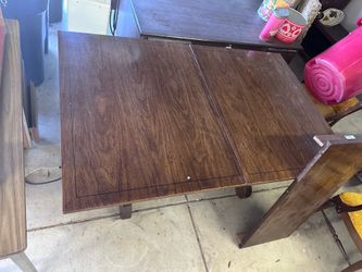 Table and chairs
