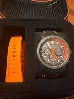 Cronologia Chronograph Watch with Extra Strap