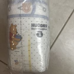 New Huggies Diapers Size 1 (42 Count)