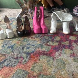 Heels and boots *10 for each pair*