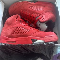 Jordan 5s ‘Red Suede’ 