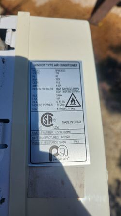 5000 BTU window air conditioner