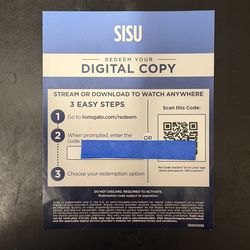 SISU (Digital Copy)