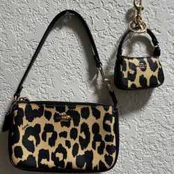 Coach Nolita 19 + Mini Leopard Print
