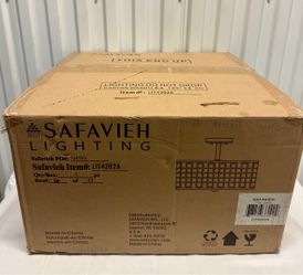 Safavieh Giotta 3-Light Semi-Flush Ceiling Light