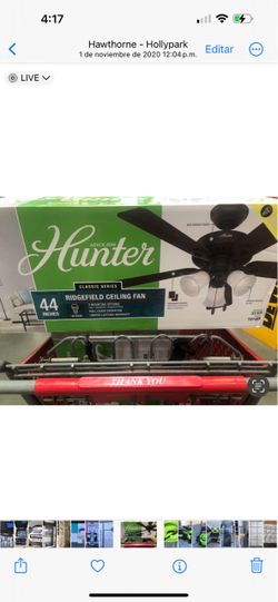 Hermoso ventilador nuevo de 44”