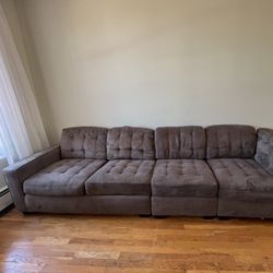 Dark grey couch 