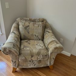 One Three Seat Sofa and One Arm Chair