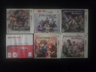 3DS Fire emblem games and majoras mask