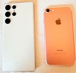 iPhone 7 rose gold / galaxy s22 ultra 5g