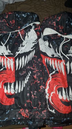 Venom Marval Hoodie. ( Two Large and XL. $20 each)