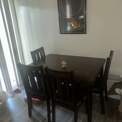 Wooden Dining Table Set