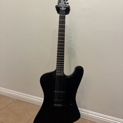 LTD Pheonix Black Metal Guitar