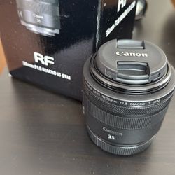 Canon Rf 35mm F1.8 Macro IS STM