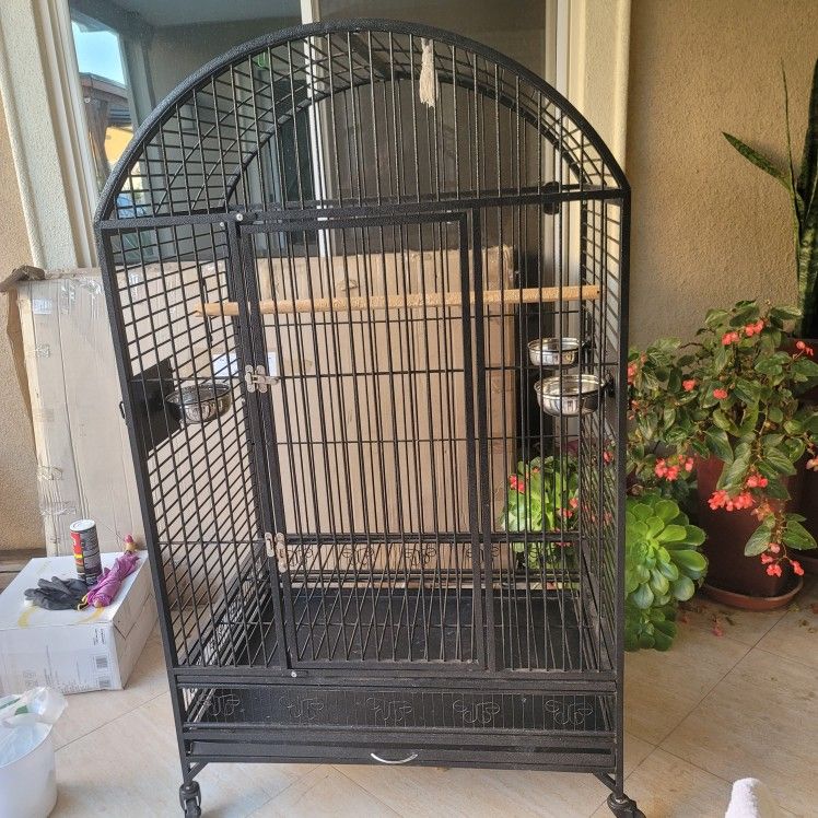 Wrought Iron Bird Cage Big Size
