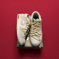 Nike Offwhite Dunk Lot 34/50
