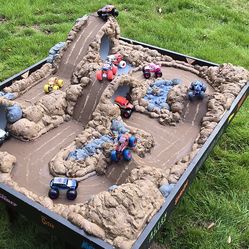 Homemade Monster Jam Truck Track