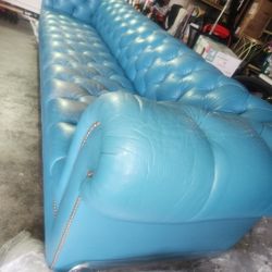 Chesterfield Leather Sofa 